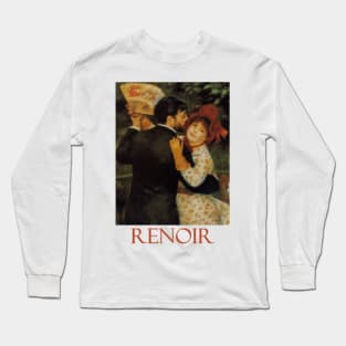 A Dance in the Country by Pierre-Auguste Renoir Long Sleeve T-Shirt